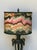 Vintage Table Lamp With Geode Pattern Shade For Sale In Savannah - Image 6 of 10