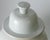 Mid-Century Modern Pair of Large White Glazed Ceramic Temple Jars With Domed Lids For Sale - Image 3 of 8