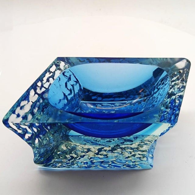 Vintage Italian Ashtray in Murano Glass by Ca' Foscari, 1960s For Sale - Image 10 of 13