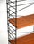 Black Scandinavian Hylla Bookcase by Kajsa and Nils Nisse Strinning for String, 1960s For Sale - Image 8 of 9