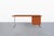 Sienna Mid-Century Modern German Teak and Chrome Executive Desk For Sale - Image 8 of 15
