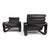 1970s Hombre Leather Lounge Chairs by Burkhard Vogtherr for Rosenthal, 1970, Set of 2 For Sale - Image 5 of 18
