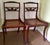 Wood Pair of English 18th C Rope Back, Mahogany Chairs For Sale - Image 7 of 7
