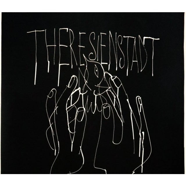 Date: 1969 Size: 34 x 48 inches Artist: Josef Flejsar (hand signed) About the artist: Josef Flejsar was a graphic designer...