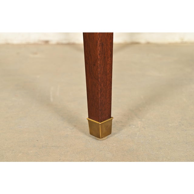Baker Furniture Federal Inlaid Mahogany Tea Table or Occasional Side Table For Sale - Image 11 of 14
