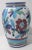 1970s Majolica Painted Artisan Italian Terra Cotta Urn For Sale - Image 5 of 10