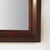 Large Antique Empire Flame Mahogany Ripple Edged Mirror C1840 For Sale - Image 4 of 9