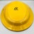 1930s Metlox Poppytrail "Early California" Pottery 200 Series Yellow Serving Platter For Sale - Image 9 of 9