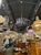 Black Murano Glass Palm Leaf Chandelier For Sale In Dallas - Image 6 of 6