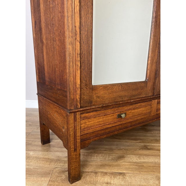 French Wardrobe in Oak For Sale - Image 5 of 13