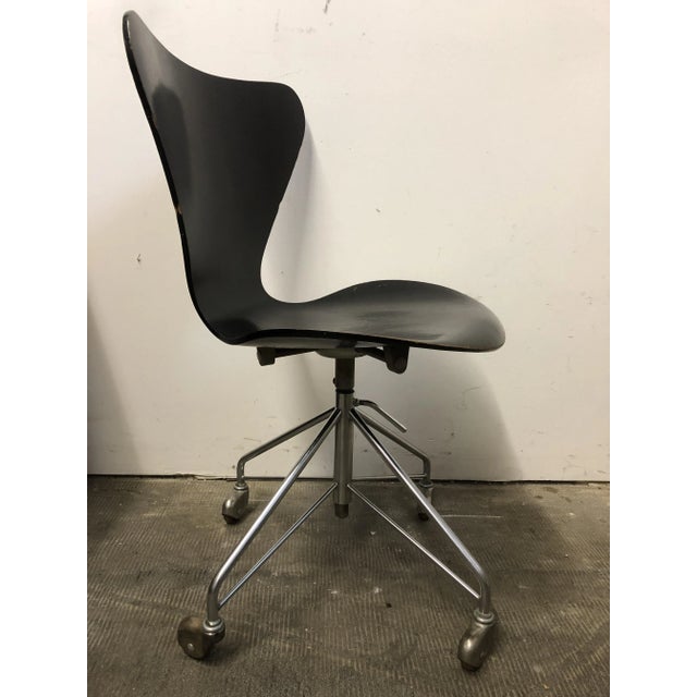 3117 Flinder Chair by Arne Jacobsen for Fritz Hansen, 1960s For Sale - Image 6 of 15