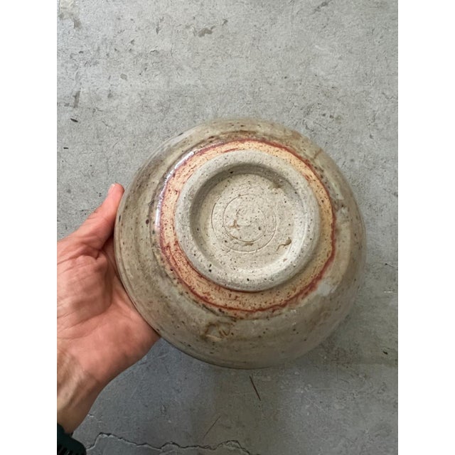 Set of 2 Wood-Fired Shino Studio Pottery Bowls For Sale - Image 14 of 18