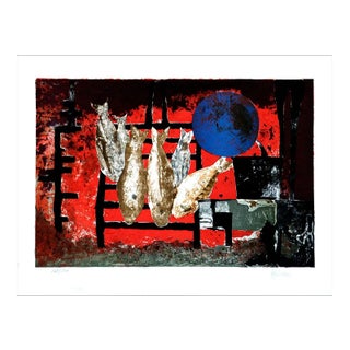Fishes - Original Lithograph by Alcione Gubellini - 1970s 1970s For Sale