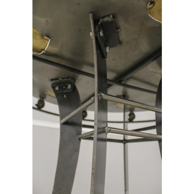 Paul Evans Inspired Modern Designed Brutalist Pub Table For Sale - Image 11 of 13