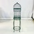 Hollywood Regency 1970s Vintage Boho Chic Hollywood Regency Metal Birdcage Plant Stand For Sale - Image 3 of 13