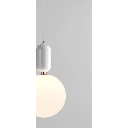 Not Yet Made - Made To Order White Aballs T Gr Suspension Lamp in Ceramic and Glass by Jaime Hayon for Parachilna For Sale - Image 5 of 17