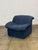 1990s Scoop Lounge Chair and Ottoman For Sale - Image 4 of 10