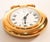 Late 20th Century Cartier Colisee Art Deco 24k Gold-Plated Travel Desk Clock, 1990s For Sale - Image 5 of 14