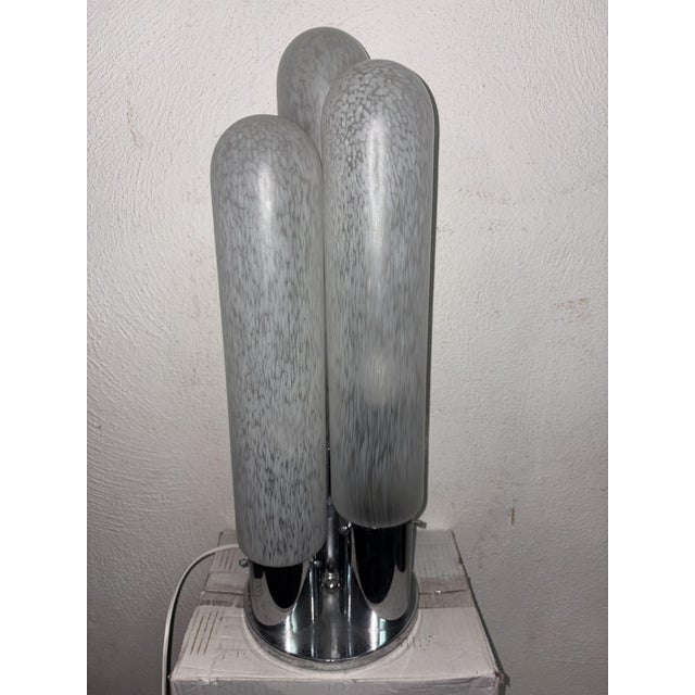 Murano Glass Table Lamp, Mid-20th Century For Sale - Image 9 of 10