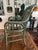 Pair Italian Neoclassical Painted Cane Back Armchairs – Chiavari Style, Mid-Century Italian Export Chairs a Pair For Sale - Image 9 of 11