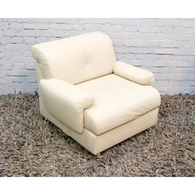 Cream Club Chair by Rolf Benz, 1970s For Sale - Image 8 of 16
