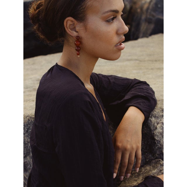 Contemporary Balmy Earrings, A Pair For Sale - Image 3 of 5