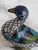 This is a fabulous vintage Chinese cloisonné enameled brass duck figurine. This is a miniature hand made piece and would...