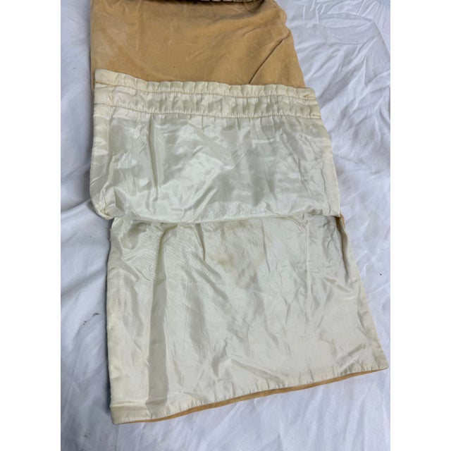 19th Century Rare Antique Hand Embroidered Judaica Jewish Memorial Torah Mantel Scroll Cover For Sale - Image 5 of 7