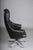 Black Vintage Executive Chair by Martin Stoll for Giroflex, Germany 1960s For Sale - Image 8 of 15