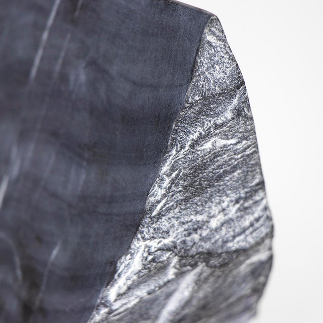 2020s Terra Marble Accessory Small, Black For Sale - Image 5 of 6