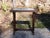 Antique Victorian Walnut Inlay Parlor Library Table Trestle Work Table For Sale - Image 11 of 12