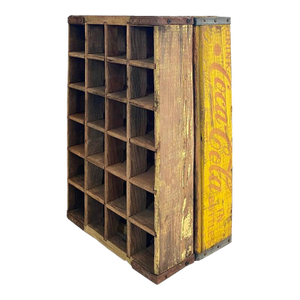 Primitive Wood Soda Crates, a Pair