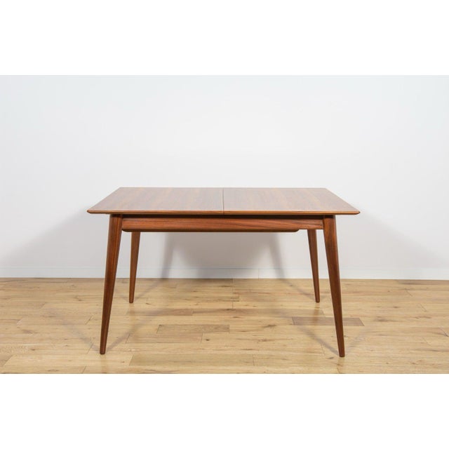 Mid-Century Modern Mid-Century Walnut Extendable Dining Table, Denmark, 1960s For Sale - Image 3 of 18