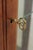 Pair Jasper Cherry 1 Door Glass Curio Display Cabinets For Sale - Image 16 of 18