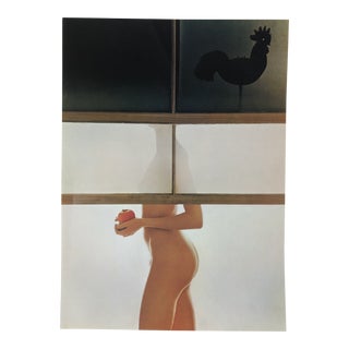 1970’s Sam Haskins Poster Print - Nude With Apple For Sale