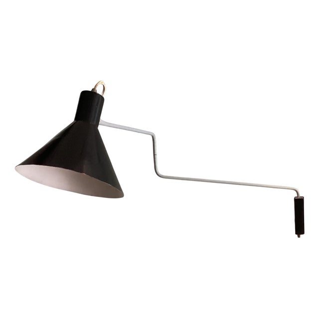 Anvia Elbow Lamp attributed to Hoogervorst, 1960s For Sale