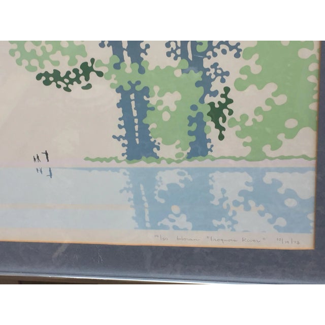 Vintage Serigraph Print Signed by Artist Steve Horgan For Sale In Greenville, SC - Image 6 of 8