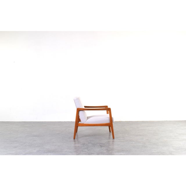 Mid-Century Modern Mid-Century Modern Teak Lounge Chair by Alf Svensson for Dux, 1960s For Sale - Image 3 of 12