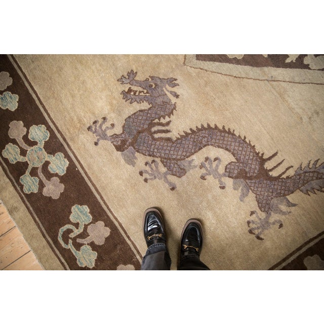 Unusual mapping of double five toed dragons in diagonal orientation protecting a central geometric diamond shaped center...