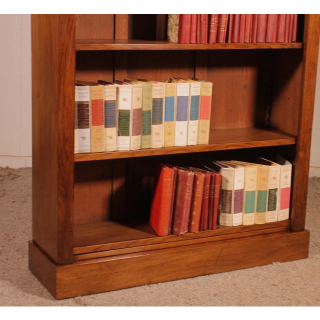 Open Bookcase in Walnut, 19th Century For Sale - Image 5 of 13