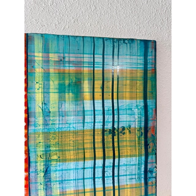 Paul Aho, Large Modernist Painting Contemporary Abstract Art Paul Aho, Palm Beach, Florida, 2004 For Sale - Image 12 of 16