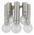 Ceiling Chandelier in Metal and Glass, Italy, 1970s For Sale