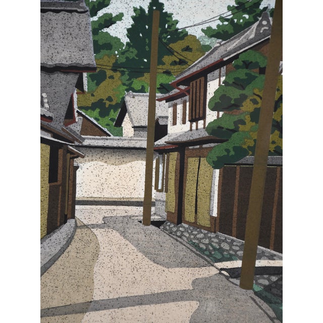 Ido Masao, Gokashō, Woodblock Print, 1987, Framed For Sale - Image 10 of 18
