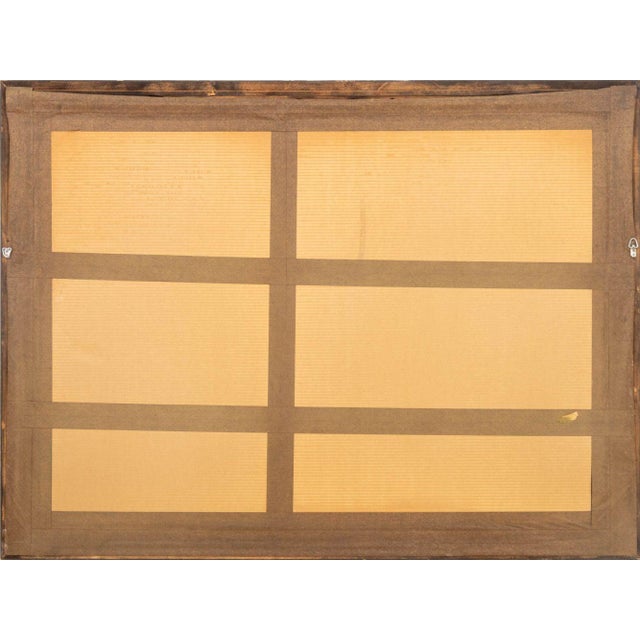 Italian Ebonized and Giltwood Rectangular Mirror For Sale In New York - Image 6 of 6