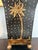 Black Pair Vintage Chinoiserie Tole Covered Urns For Sale - Image 8 of 13