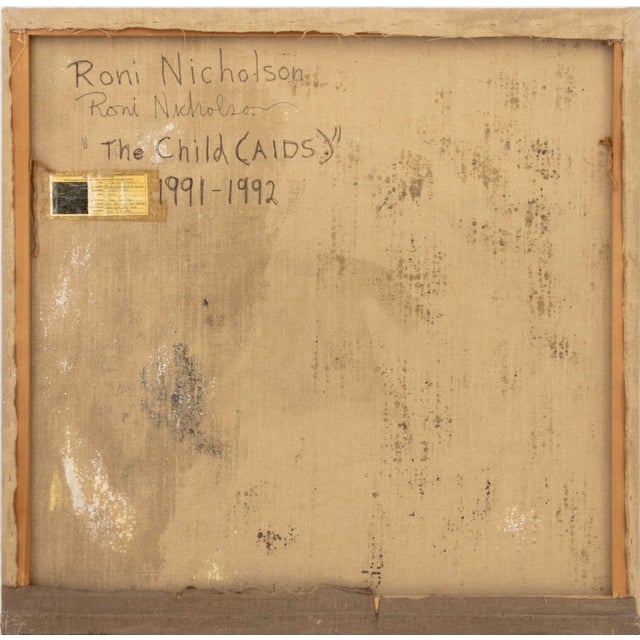 Textile Roni Nicholson "The Child (Aids)", 1991-1992 For Sale - Image 7 of 9