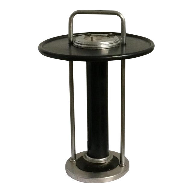 Art Deco Floor Ashtray Streamlined Smoking Stand Chairish