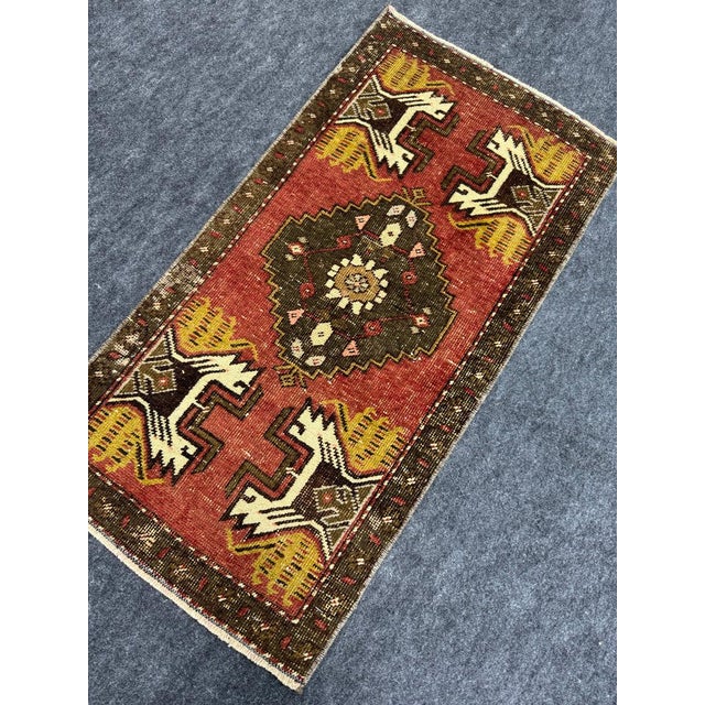 Early 21st Century Turkish Yastik Rug 1'6" x 2'10" For Sale - Image 5 of 5