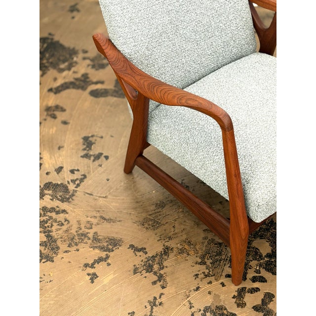 Contemporary Danish Armchair in Teak, 1960s For Sale - Image 3 of 9