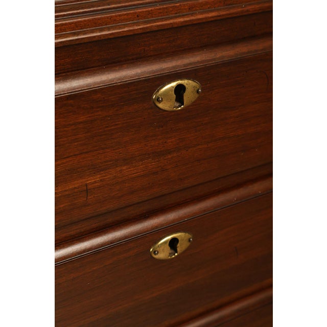 Ethan Allen 'Georgian Court' Cherry Silver Chest For Sale - Image 12 of 18